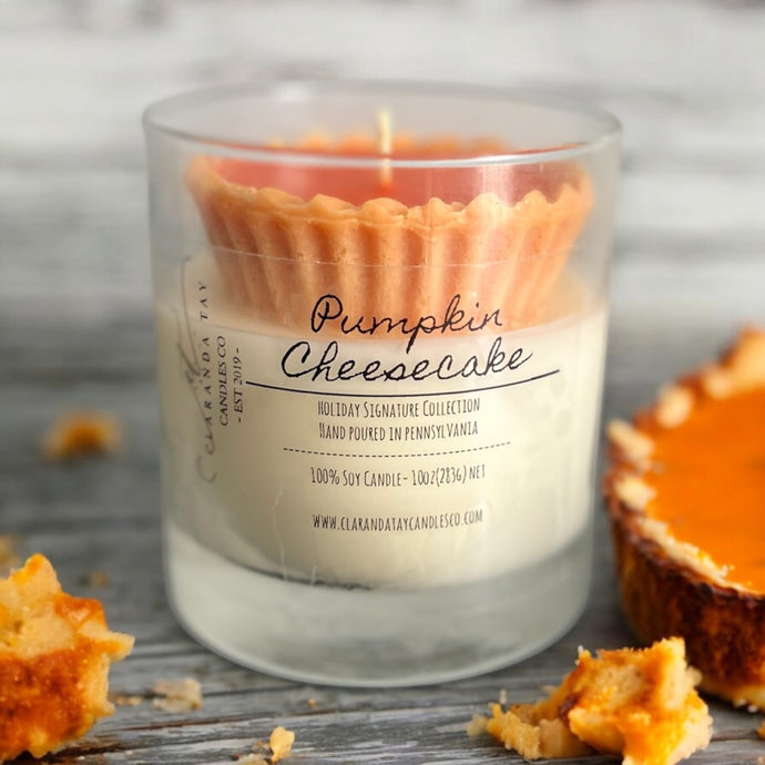 Limited Edition Pumpkin Cheesecake Soy Candle